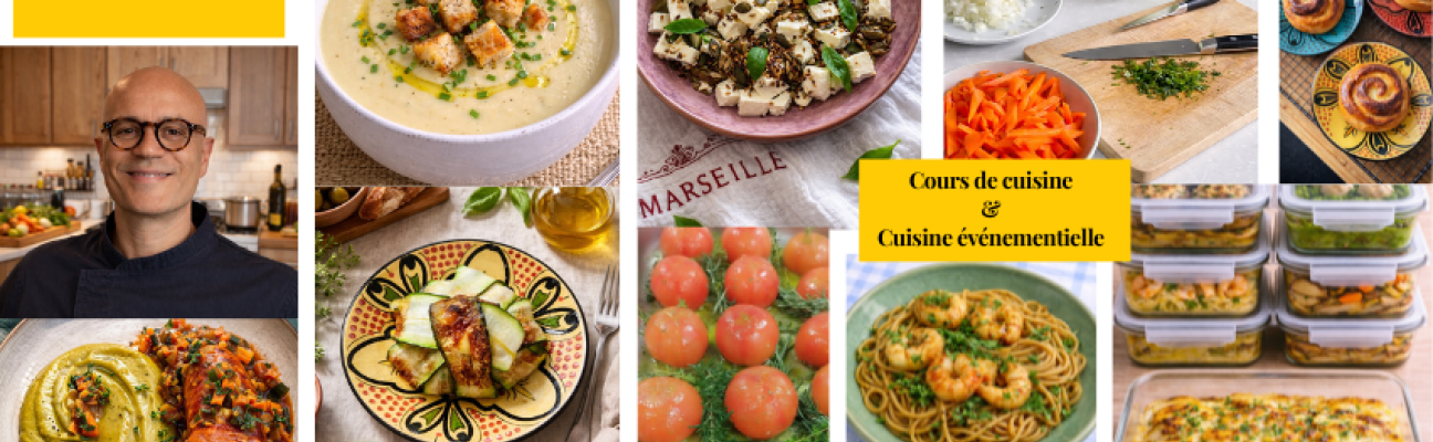 Bannière Du Bonheur dans l'Assiette