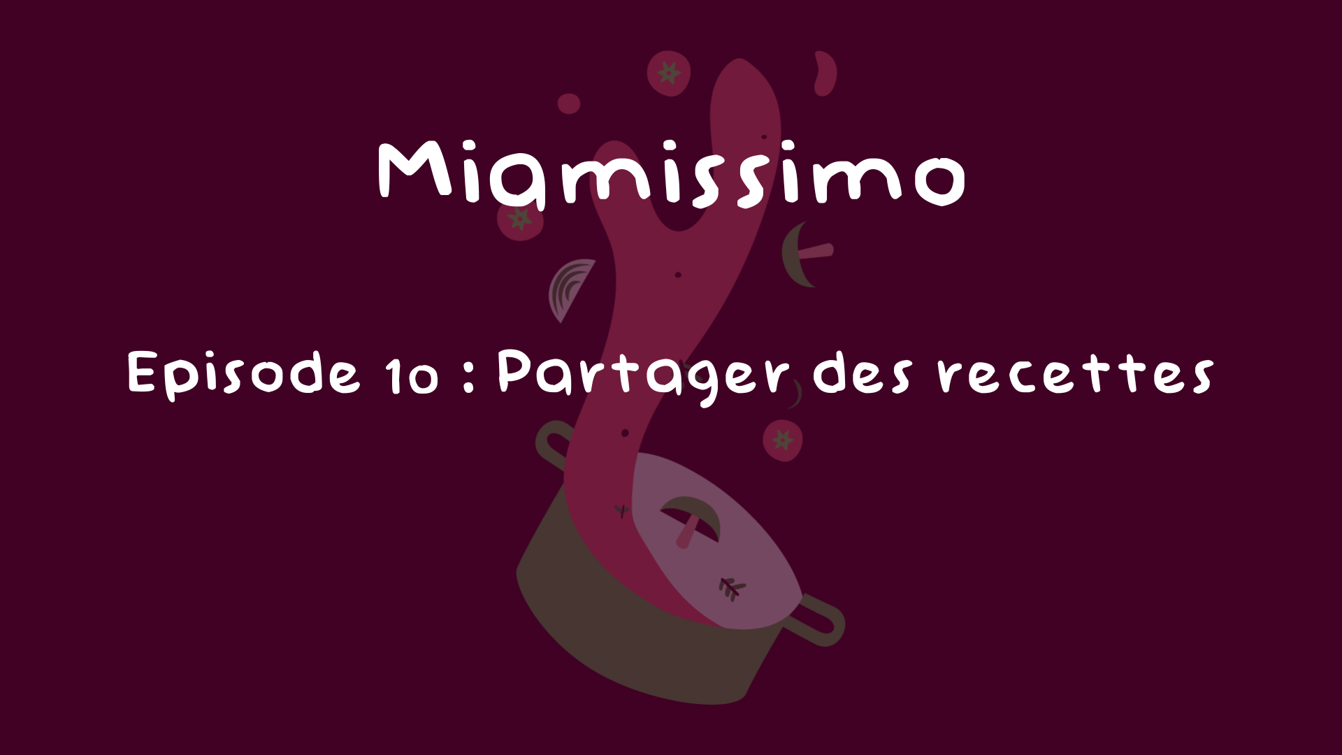 Partager des recettes entre chef.fe